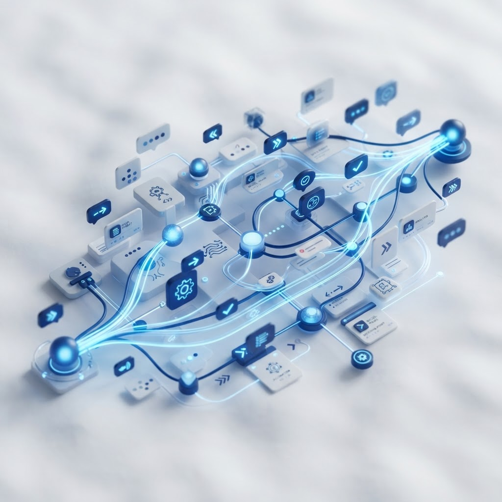 AI agents automating workflows across tools