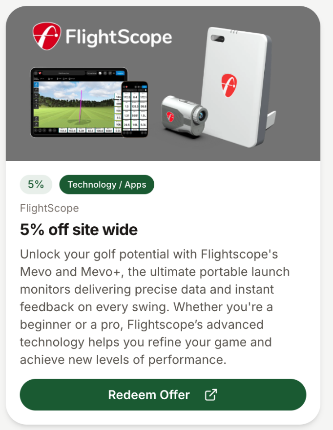 FlightScope — 5% off
