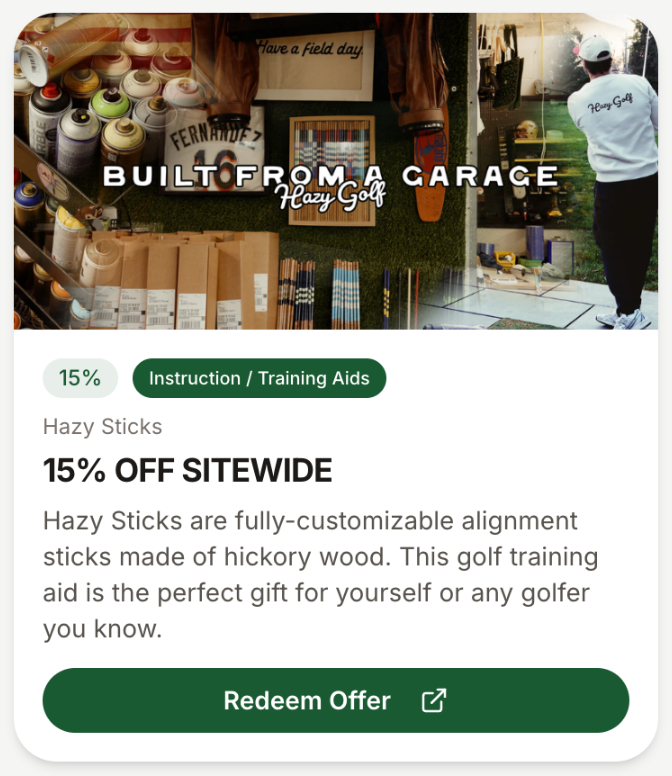 Hazy Sticks — 15% off